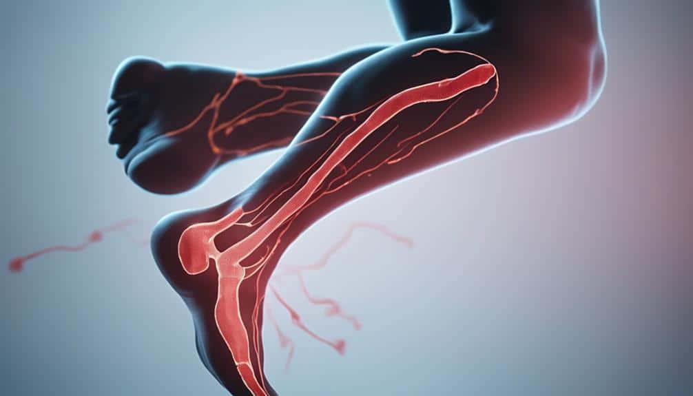 blood flow and nerve compression