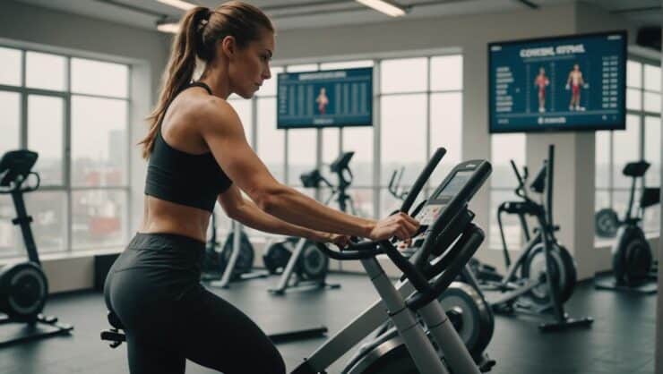 effektiv gewicht verlieren crosstrainer