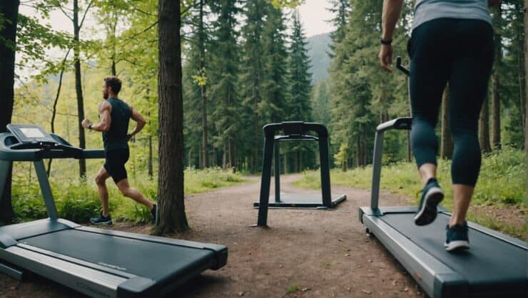 laufband versus joggen vergleich