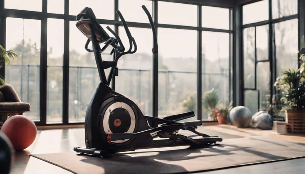 magnetic cross trainer machine