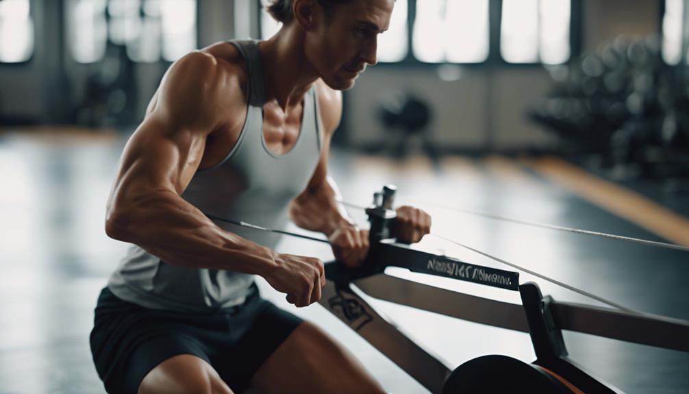 proper rowing technique demonstrated